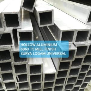 hollow aluminium