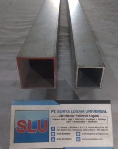 hollow pipa kotak square tube pipe aluminium